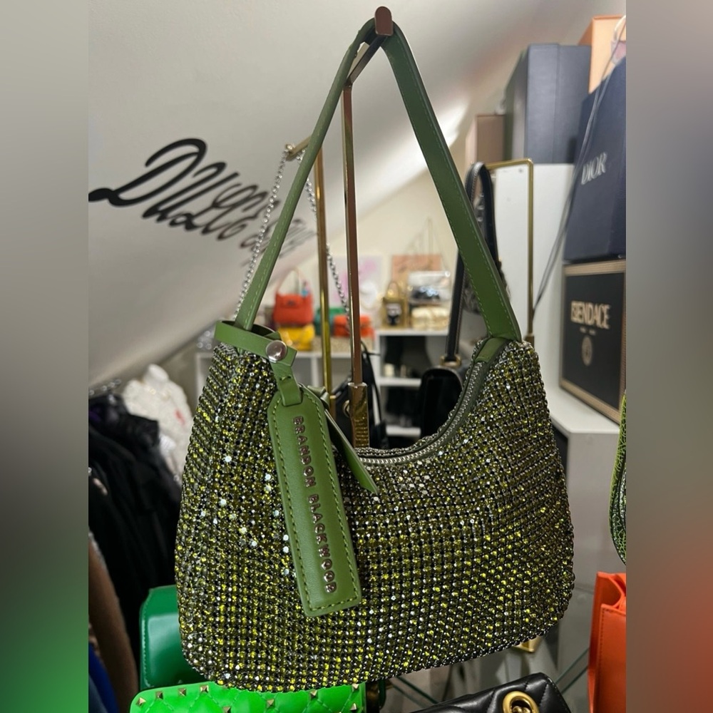 Brandon Blackwood Syl Crystal Bag (Green)